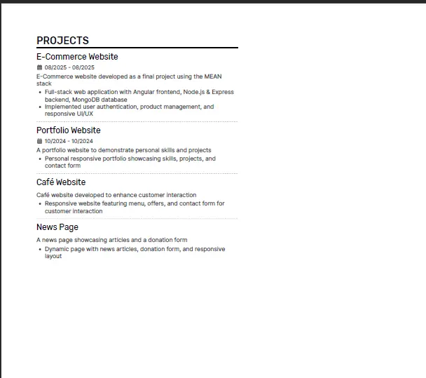 انشاء سيره ذاتيه cv