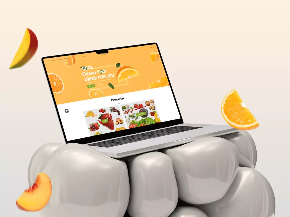 تصميم موقع شركة صغير