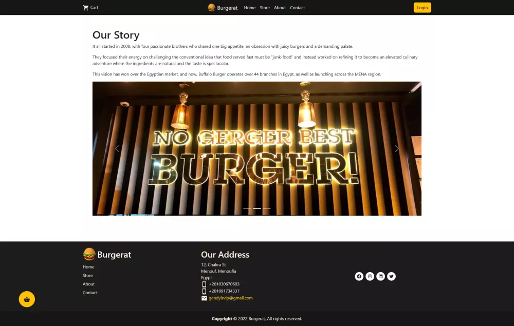 تصميم موقع إلكتروني لبيع المنتجات (E-Commerce Website)