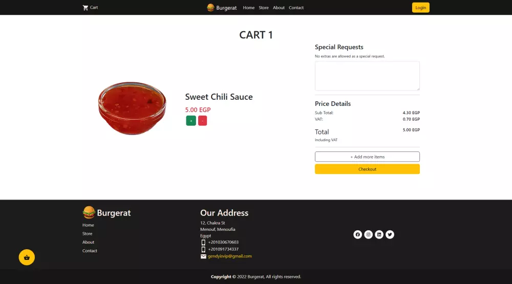 تصميم موقع إلكتروني لبيع المنتجات (E-Commerce Website)