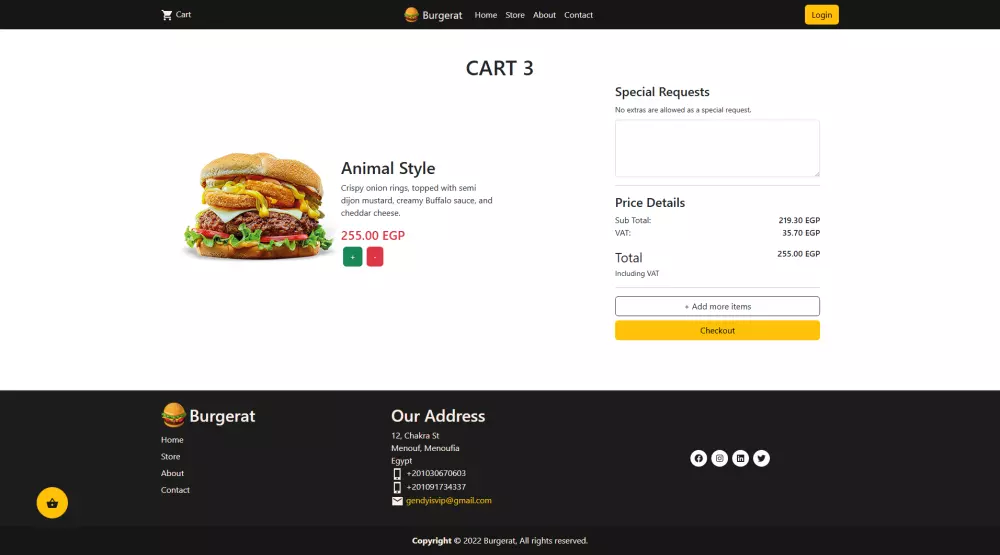 تصميم موقع إلكتروني لبيع المنتجات (E-Commerce Website)