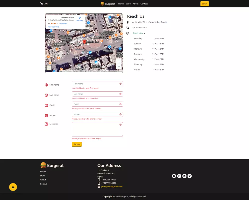 تصميم موقع إلكتروني لبيع المنتجات (E-Commerce Website)