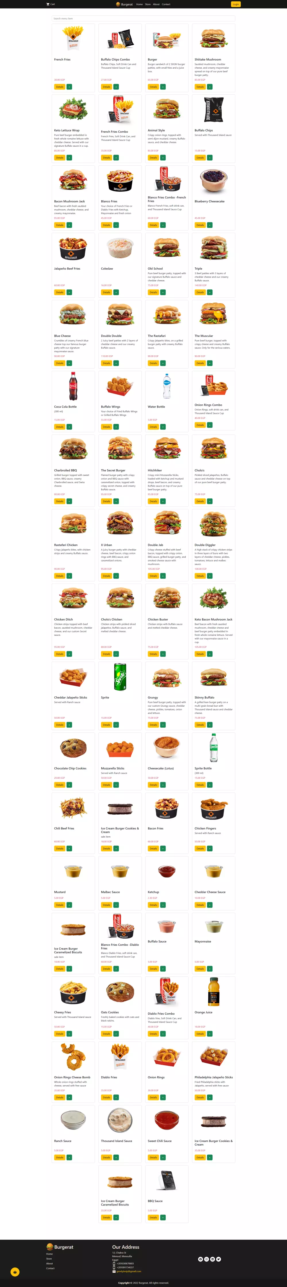 تصميم موقع إلكتروني لبيع المنتجات (E-Commerce Website)