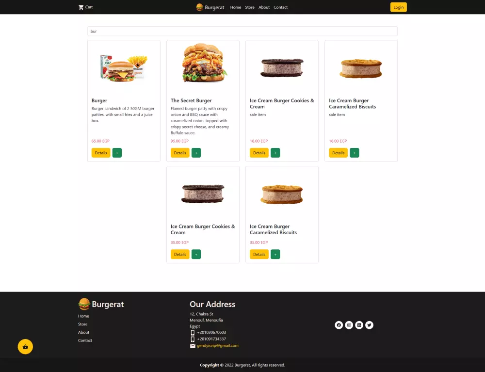 تصميم موقع إلكتروني لبيع المنتجات (E-Commerce Website)
