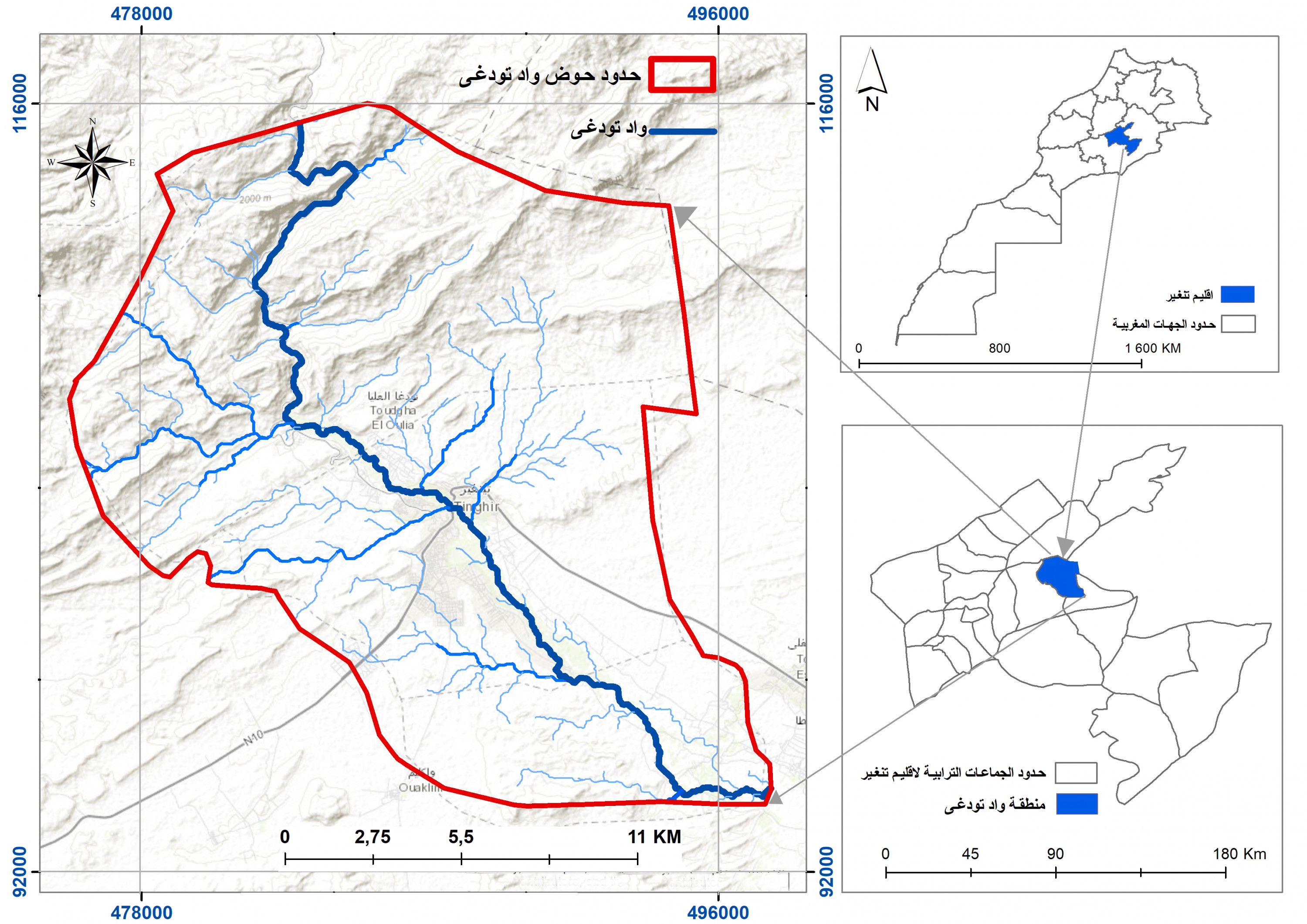 خدمات نظم معلومات جغرافية و إستشعار عن بعد (تصميم خرائط)
