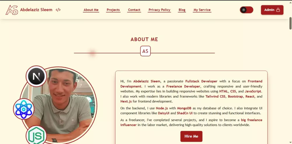 انشاء مواقع تعريفية لشركات او اشخاص