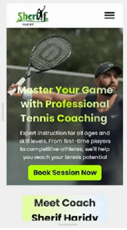 تصميم صفحة هبوط responsive