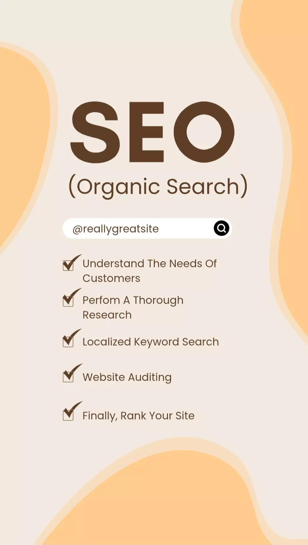 تحليل شامل للوضع الحالي للمواقع كمُتخصصة سيو (SEO Specialist) للمساعدة في