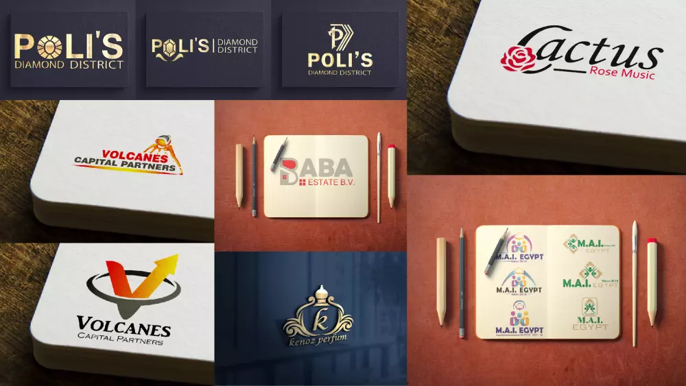 تصميم لوجو شعار احترافي(لوقو) ابداعي لشركتك أو موقعك