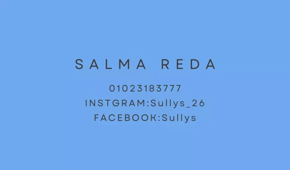 تصميم business card