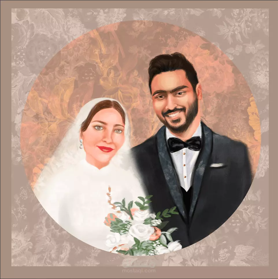 تصميم دعوة أفراح بطريقة مميزة