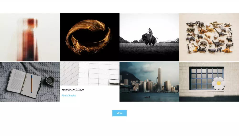 تصميم صفحة هبوط تحتوى على 5 أقسام