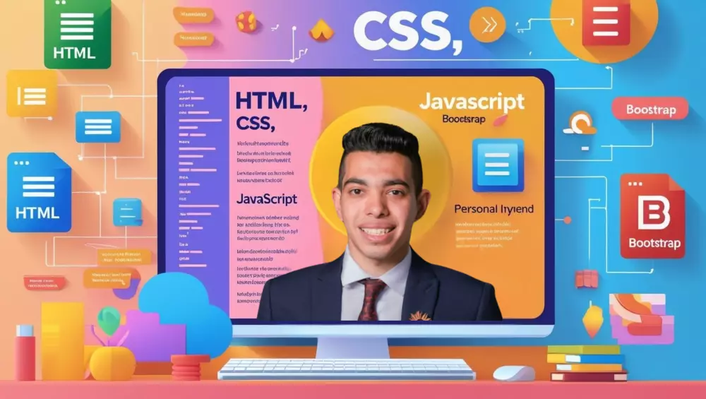 خدمة تصميم صفحات الهبوط الاحترافية باستخدام HTML, CSS, و Bootstrap متجاوبة مع كل الاجهزة