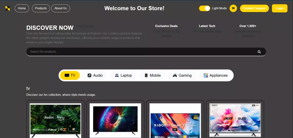 تصميم وتطوير واجهة ويب احترافية باستخدام React وTailwind CSS