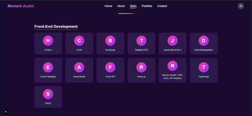 تصميم وبناء Portfolio احترافي باستخدام React.js لعرض أعمالك بشكل مميز