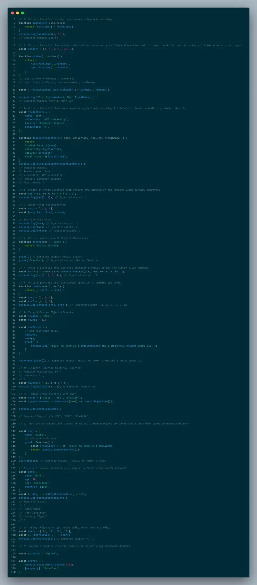 إصلاح مشاكل كود JavaScript أو TypeScript و تعديله باحترافية