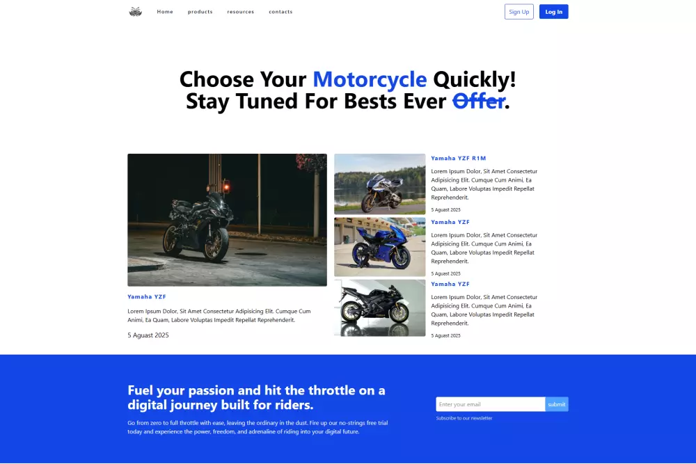 صفحة هبوط landing page لموقعك الالكتروني