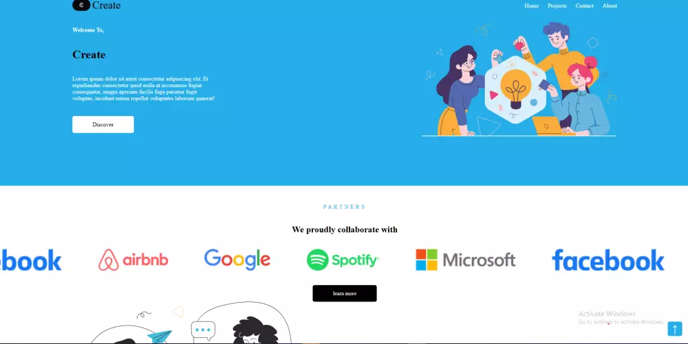 صفحة هبوط landing page لموقعك الالكتروني