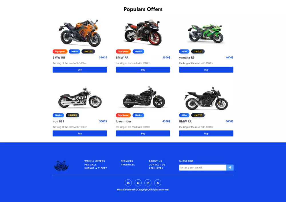 صفحة هبوط landing page لموقعك الالكتروني