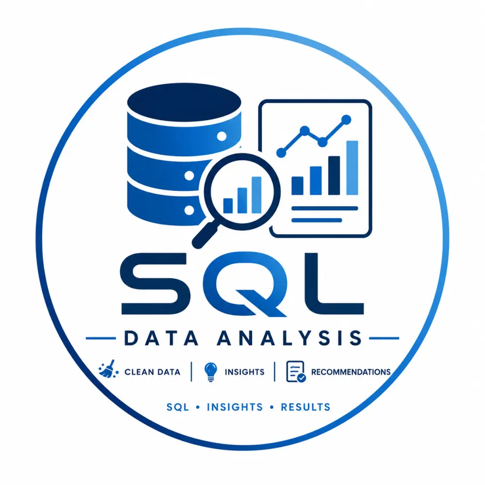 تنظيف وتحليل البيانات باستخدام SQL