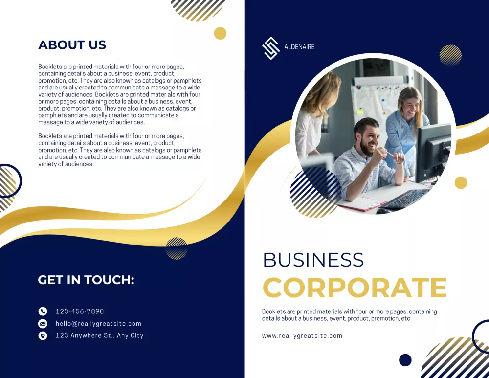 تصميم بورشورات إعلانية احترافية للتعريف بخدمات شركتك