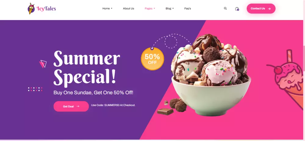 تصميم صفحة هبوط متجاوبه وجذابه بـ HTML وCSS وBootstrap