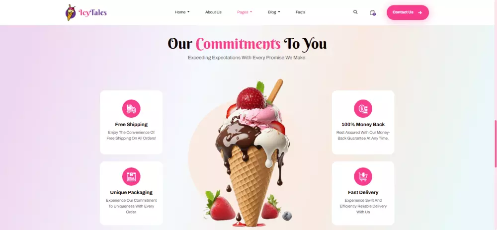 تصميم صفحة هبوط متجاوبه وجذابه بـ HTML وCSS وBootstrap