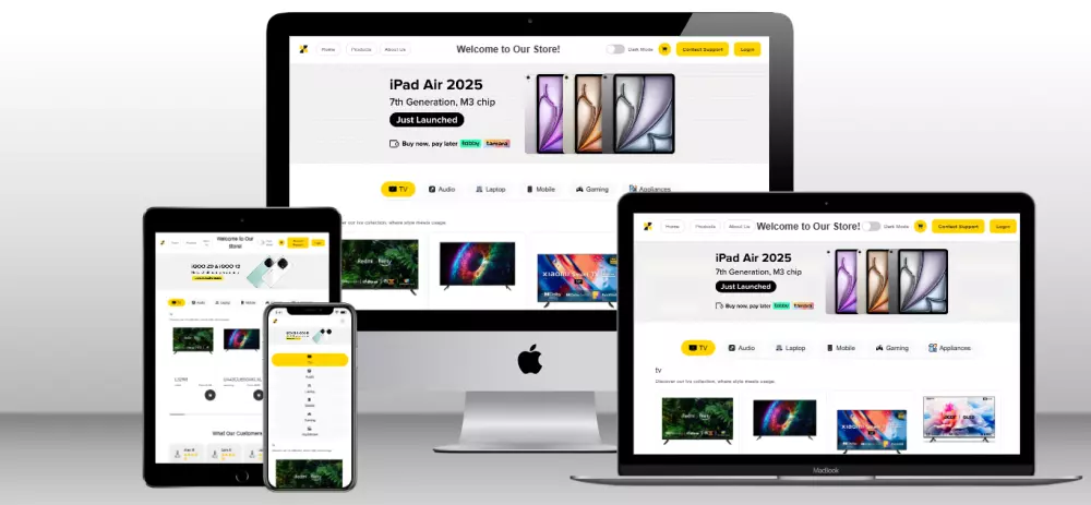 Landing Page كاملة لتحويل الزائر إلى عميل | تصميم + كود نظيف