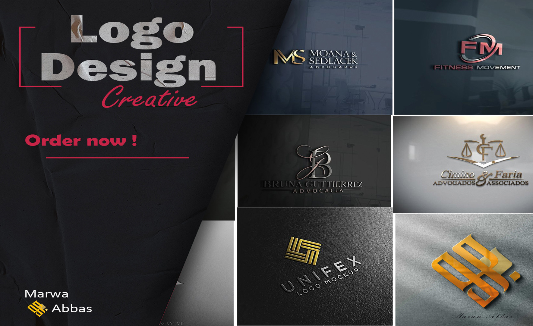 تصميم لوجو ( شعار ) احترافي لجميع المجالات