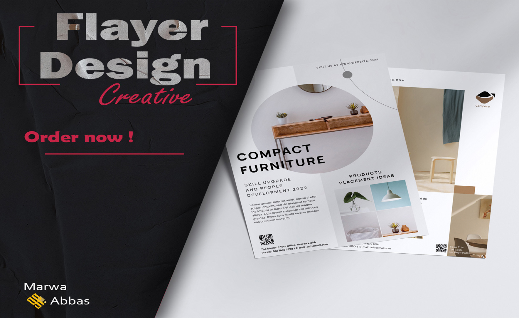 تصميم فلاير لمؤسستك بشكل احترافي