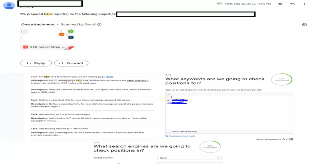 فحص سيو SEO شامل لموقعك مع حل المشاكل