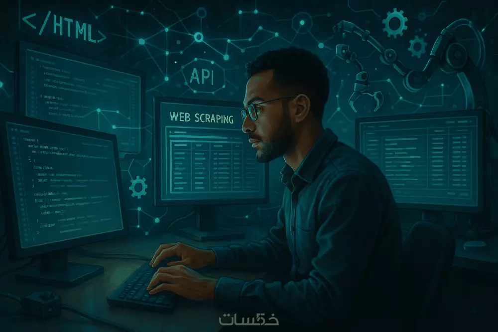 استخراج البيانات من المواقع web scraping