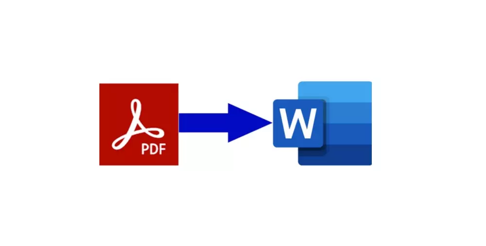 تحويل النصوص من pdf إلى word