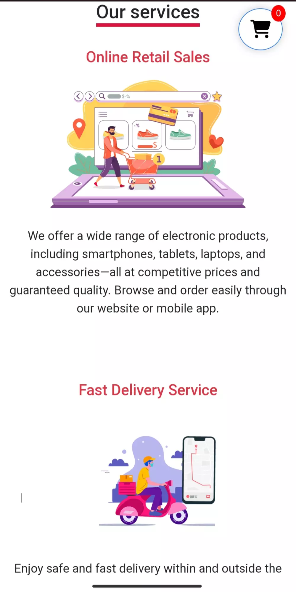 خدمة تصميم وتطوير موقع بيع وشراء احترافي