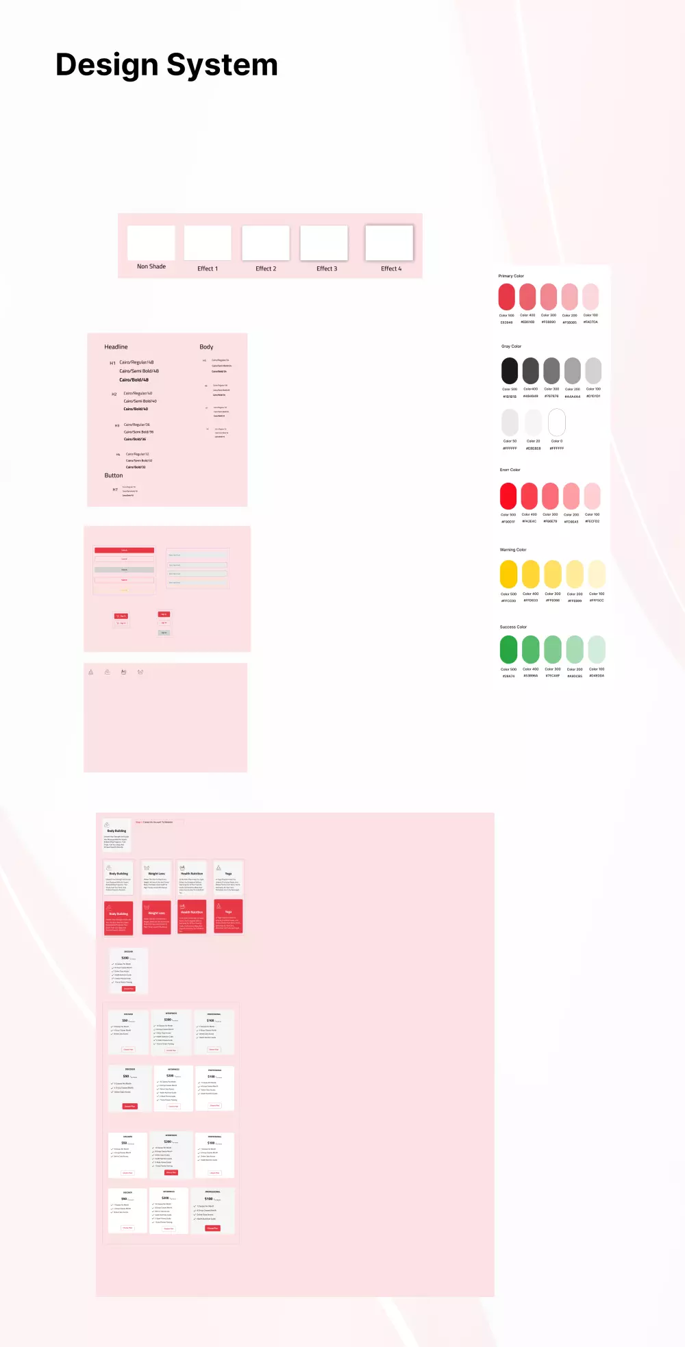 تصميم صفحة هبوط Landing page UI Design