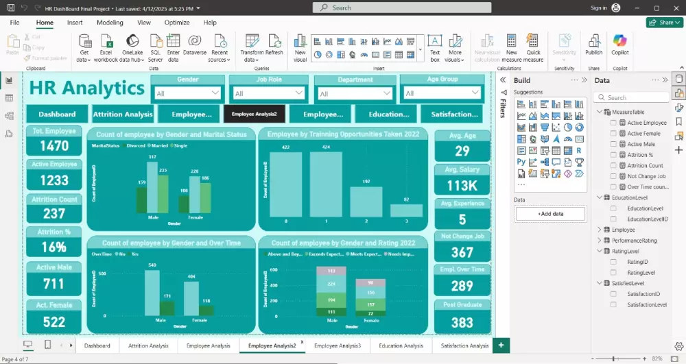 تصميم داشبورد تفاعلي احترافي باستخدام Excel أو Power BI
