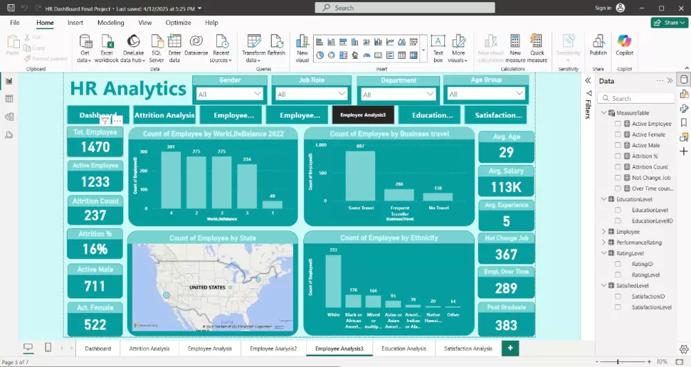تصميم داشبورد تفاعلي احترافي باستخدام Excel أو Power BI