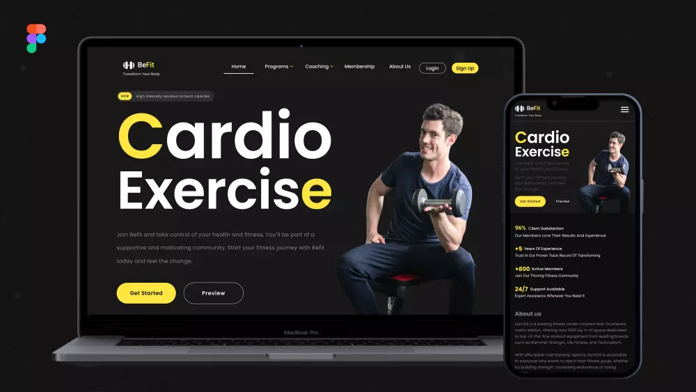 تصميم صفحة هبوط متجاوبة (Landing Page – Responsive UI/UX Design) لموقعك الإلكتروني باحترافية لجذب العملاء