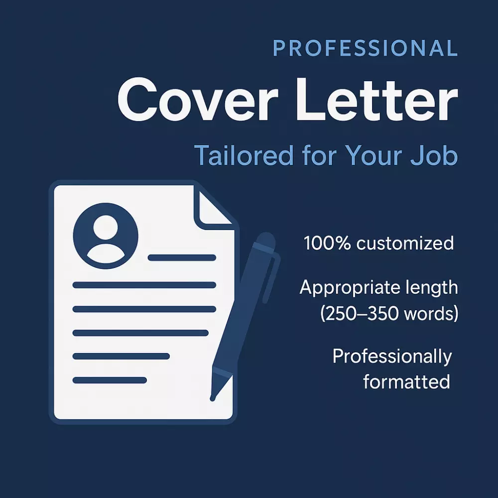 خطاب تقديم (Cover later )