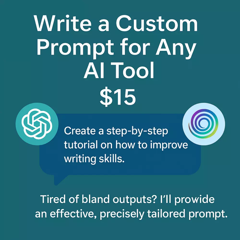 كتابة برومبت مخصص دقيق لأي أداة ذكاء اصطناعي