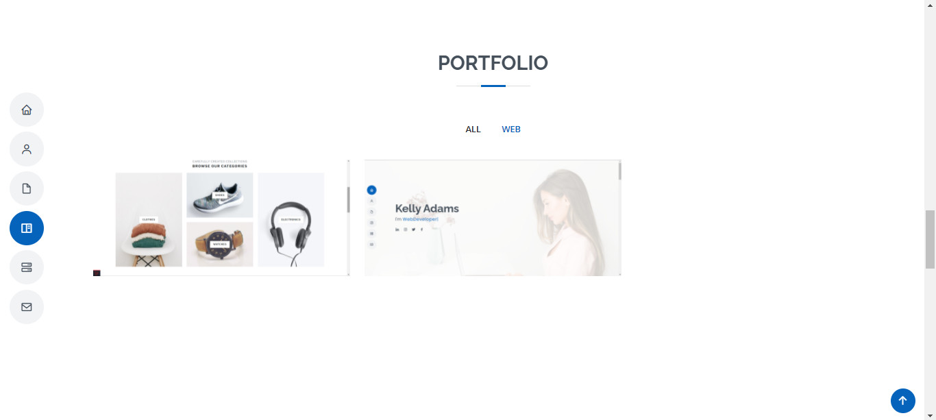 تصميم وبرمجة موقع شخصي