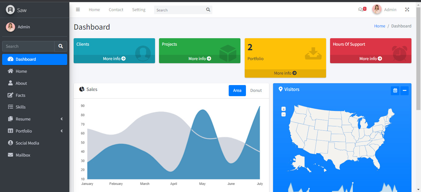 تصميم وبرمجة موقع شخصي