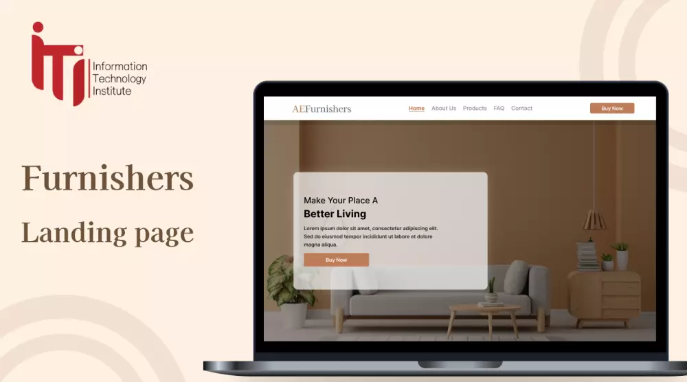 furniture Landing Page (صفحه هبوط)