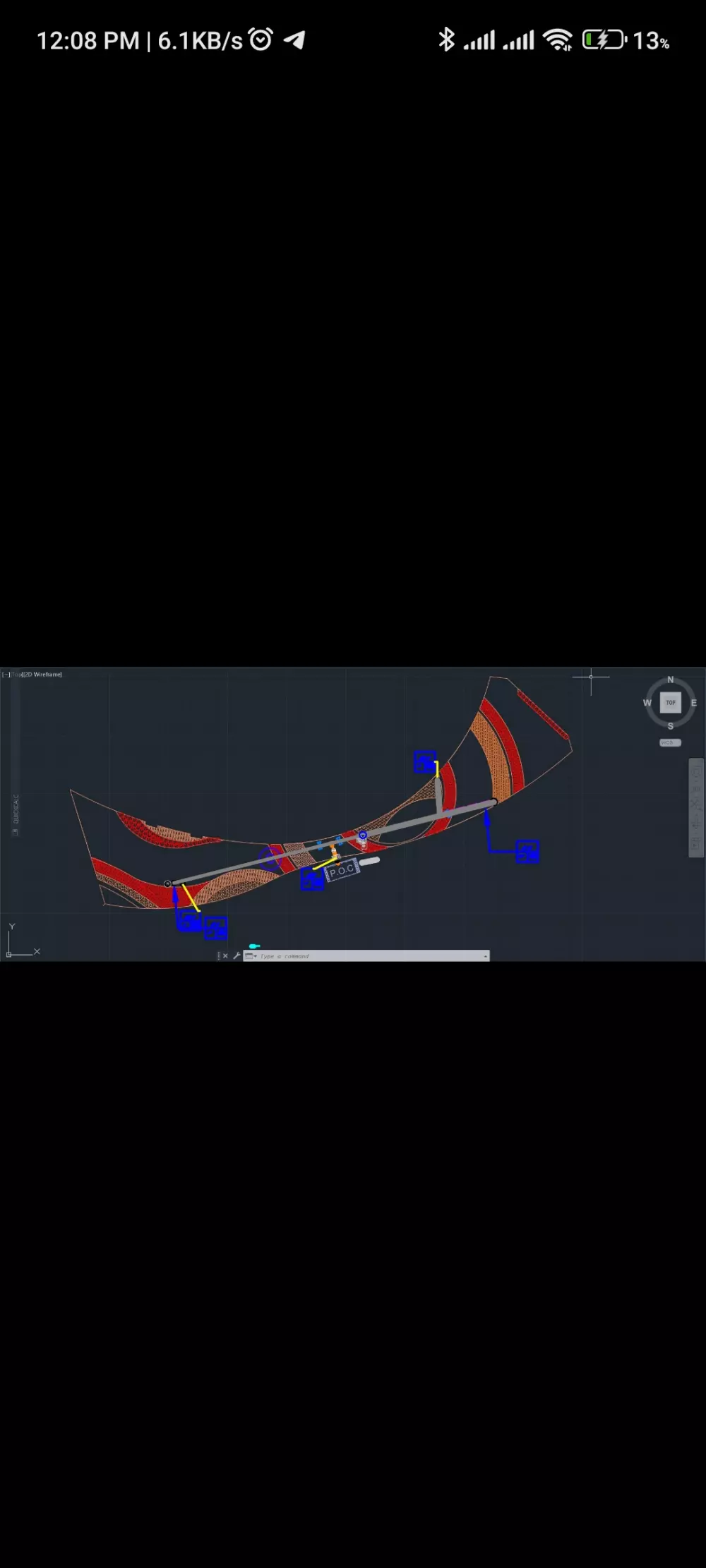 Design Irrigations system net whith hydrolic Loses sheet wtih Auto Cad
