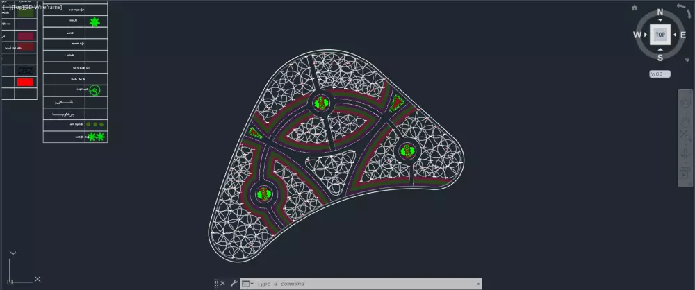 Design Irrigations system net whith hydrolic Loses sheet wtih Auto Cad