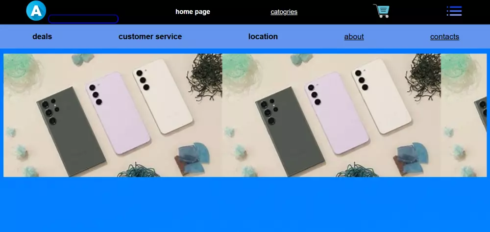 تطوير صفحة هبوط باستخدام html css js/tailwind css