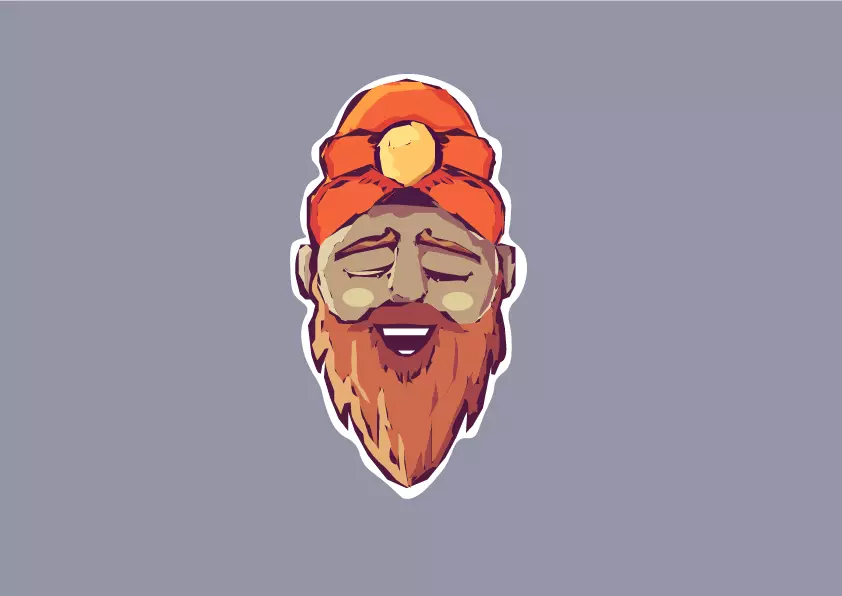 رسم كرتوني vector art