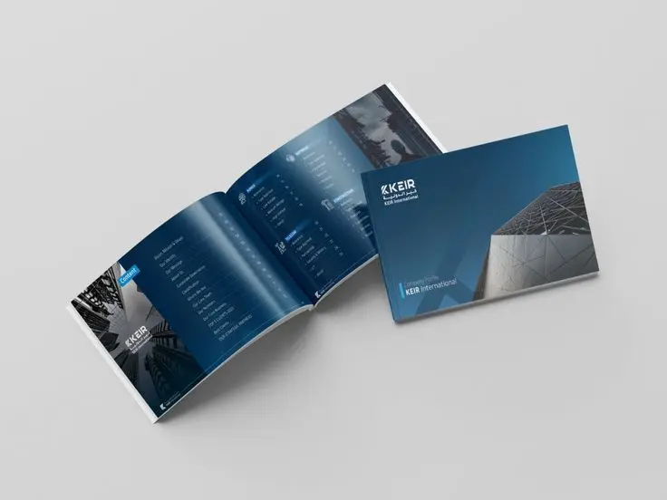 تصميم بروفايل شركة احترافي + ملف تعريفي مميز وجذاب