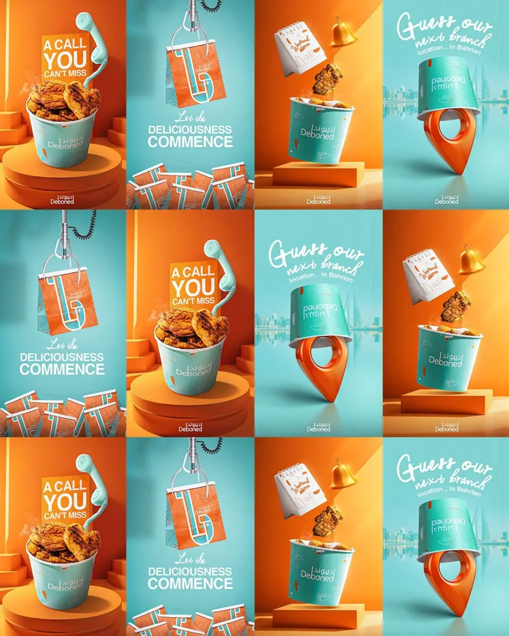 تصميم Social Media Template Kit احترافي وجاهز للنشر