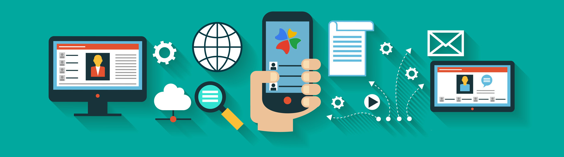 خطط تسويقية وحملات اعلانية على كافة منصات التواصل الاجتماعي.